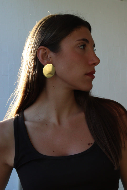 Pendientes Duna Dorado
